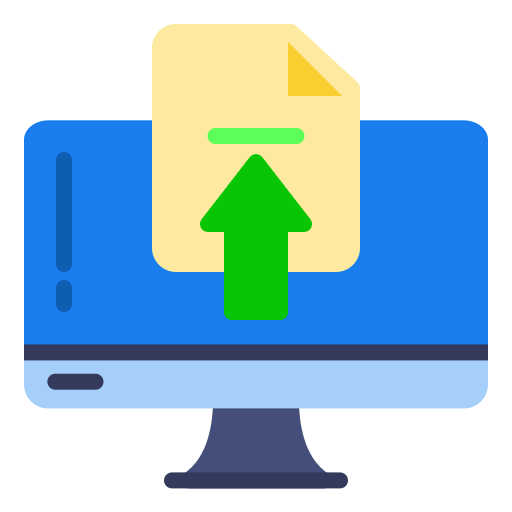 icon upload file